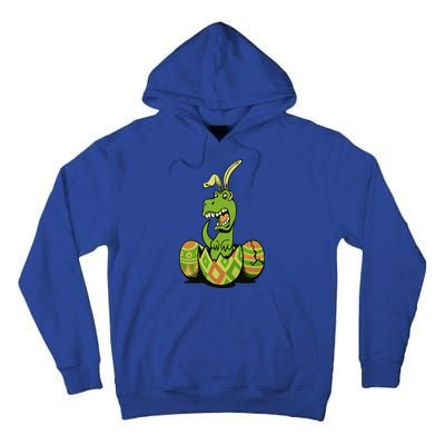 Funny Dino Easter Egg Tall Hoodie