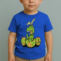 Funny Dino Easter Egg Toddler T-Shirt