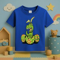 Funny Dino Easter Egg Toddler T-Shirt