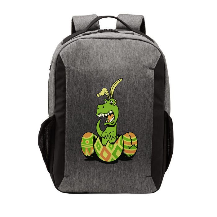 Funny Dino Easter Egg Vector Backpack