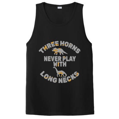 Funny Dinosaur PosiCharge Competitor Tank