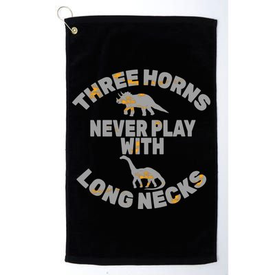 Funny Dinosaur Golf Towel