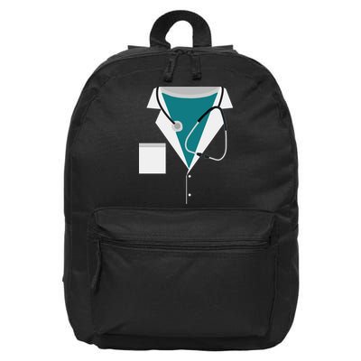 Funny Doctor Costume  16 in Basic Backpack