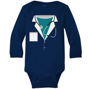 Funny Doctor Costume  Baby Long Sleeve Bodysuit