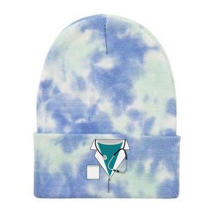 Funny Doctor Costume  Tie Dye 12in Knit Beanie