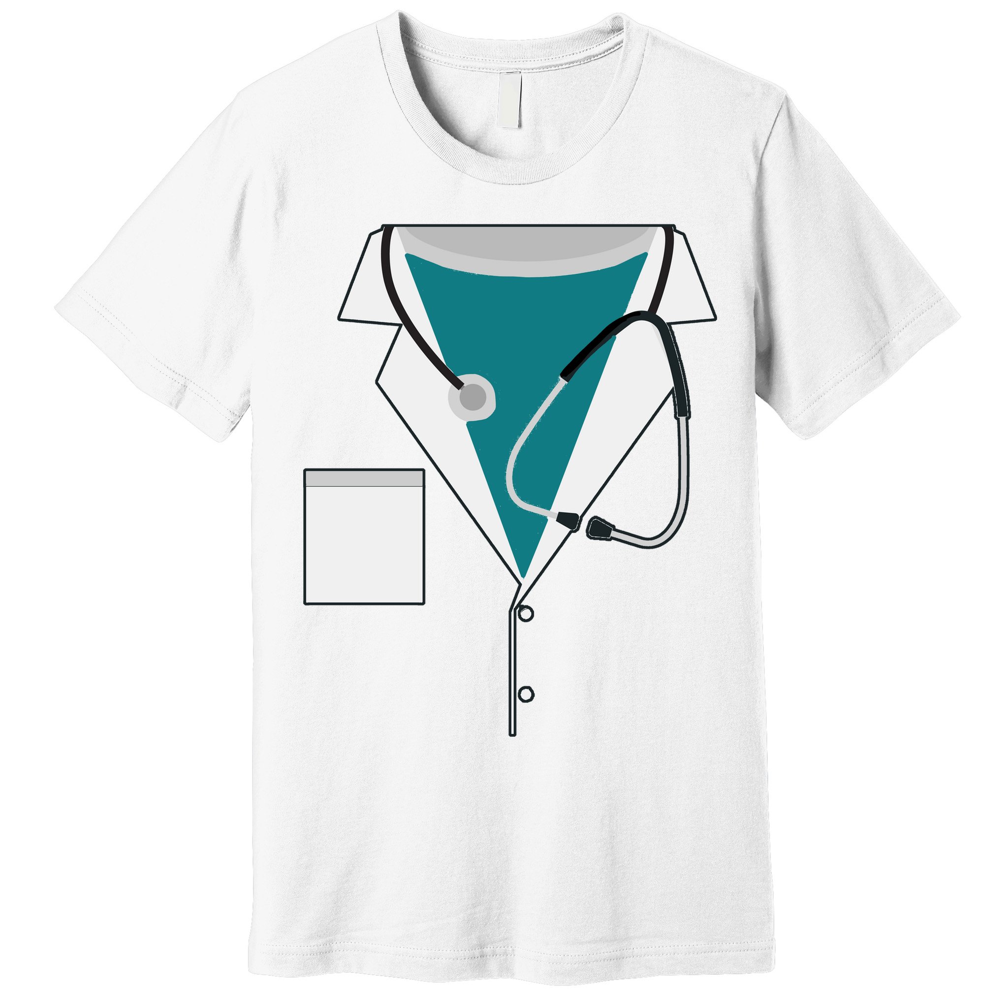 Funny Doctor Costume  Premium T-Shirt