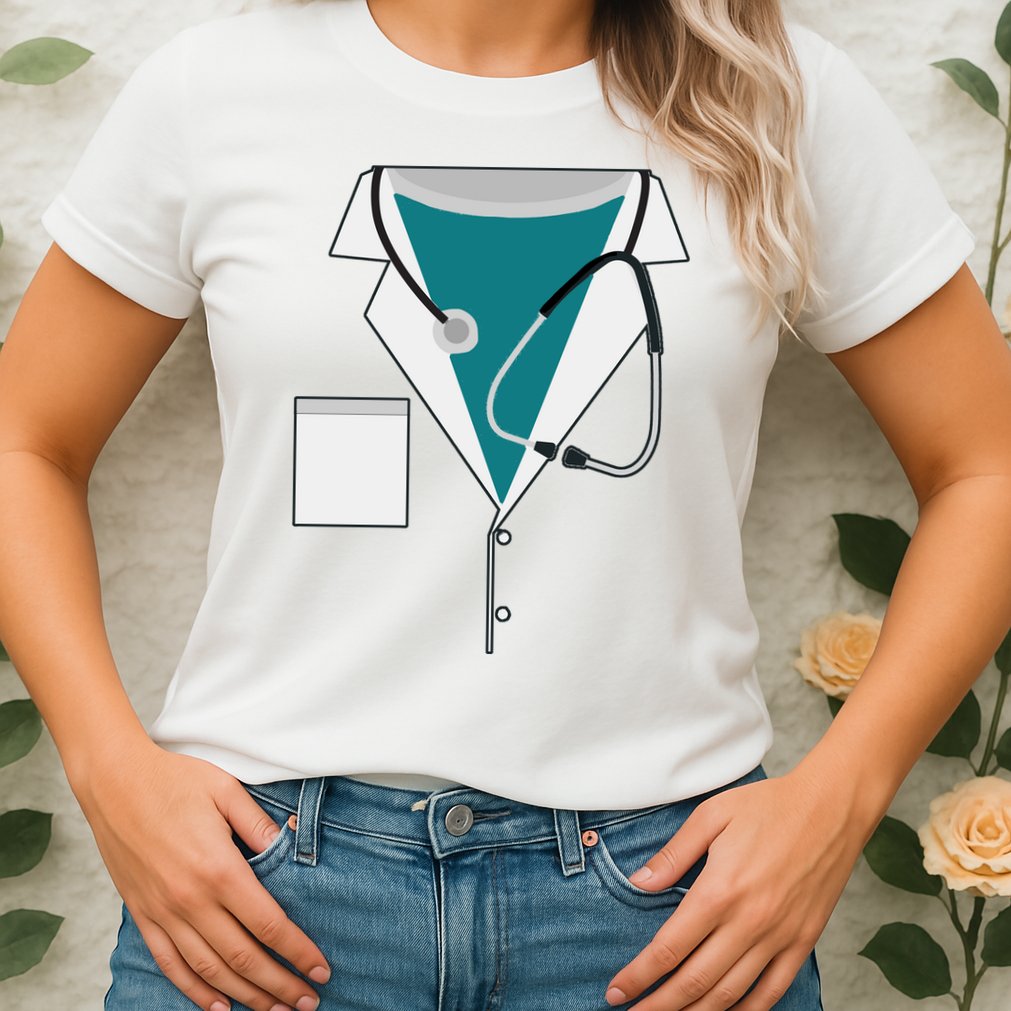 Funny Doctor Costume  Womens T-Shirt