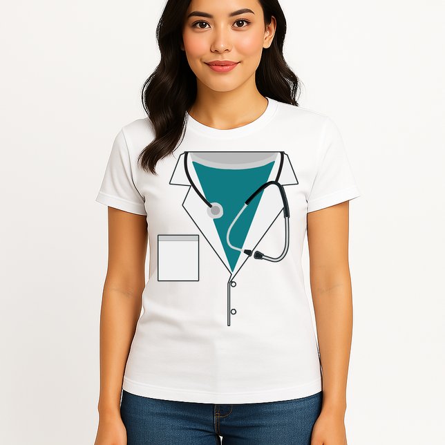 Funny Doctor Costume  Womens T-Shirt