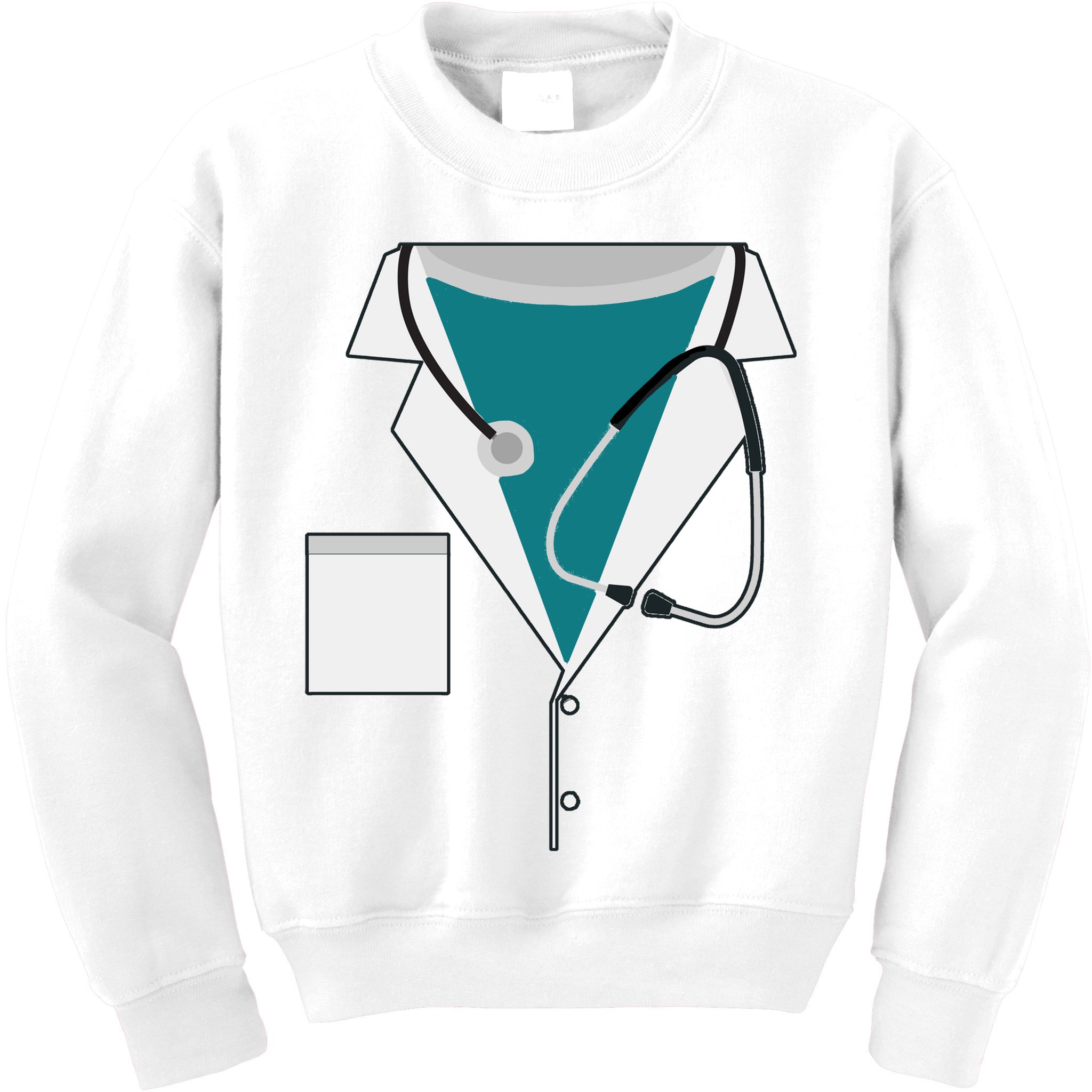 Funny Doctor Costume  Kids Sweatshirt
