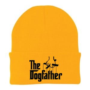 Funny Dog Father The DogFather Knit Cap Winter Beanie