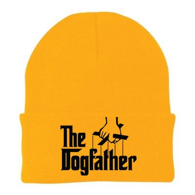 Funny Dog Father The DogFather Knit Cap Winter Beanie