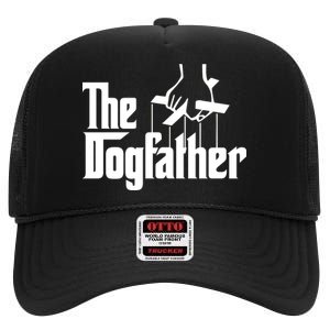 Funny Dog Father The DogFather High Crown Mesh Back Trucker Hat