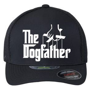 Funny Dog Father The DogFather Flexfit Unipanel Trucker Cap