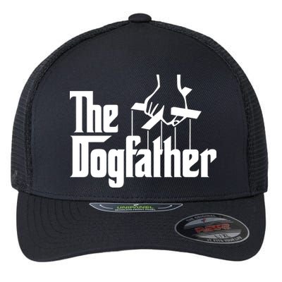 Funny Dog Father The DogFather Flexfit Unipanel Trucker Cap