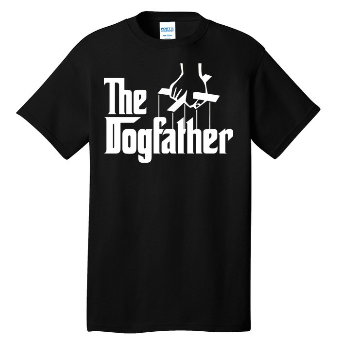 Funny Dog Father The DogFather Tall T-Shirt