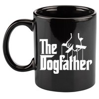 Funny Dog Father The DogFather 11oz C Handle Ceramic Mug
