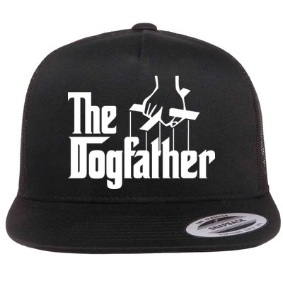 Funny Dog Father The DogFather Flatbill Hat