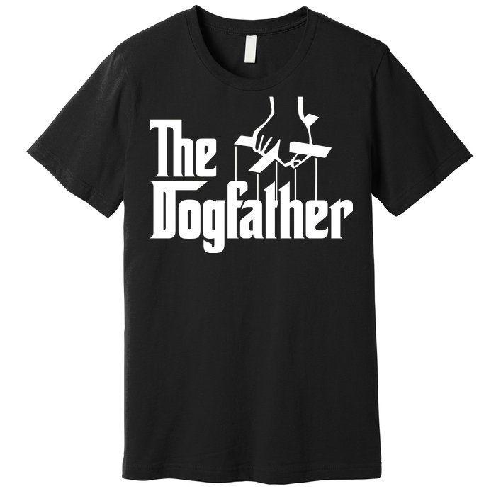 Funny Dog Father The DogFather Premium T-Shirt