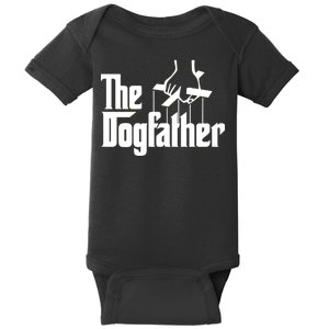 Funny Dog Father The DogFather Baby Bodysuit