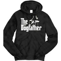 Funny Dog Father The DogFather Tie Dye Hoodie