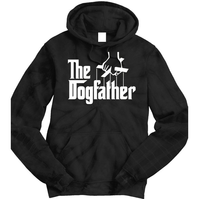 Funny Dog Father The DogFather Tie Dye Hoodie