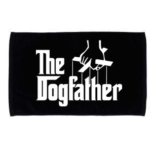 Funny Dog Father The DogFather Microfiber Hand Towel