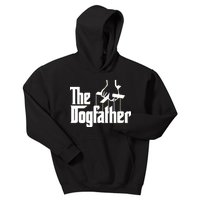 Funny Dog Father The DogFather Kids Hoodie