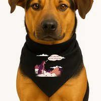 Funny Dog Mountain USA-Made Doggie Bandana