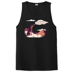 Funny Dog Mountain PosiCharge Competitor Tank