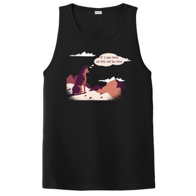 Funny Dog Mountain PosiCharge Competitor Tank