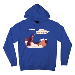 Funny Dog Mountain Hoodie