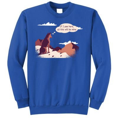 Funny Dog Mountain Sweatshirt