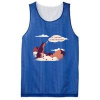 Funny Dog Mountain Mesh Reversible Basketball Jersey Tank