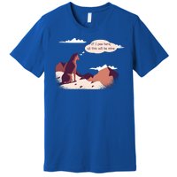 Funny Dog Mountain Premium T-Shirt