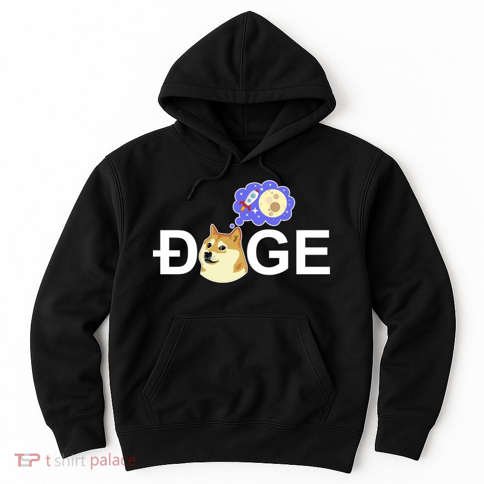 Funny Doge Meme Dogecoin Currency Hoodie