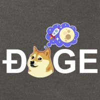 Funny Doge Meme Dogecoin Currency Cotton Canvas Backpack