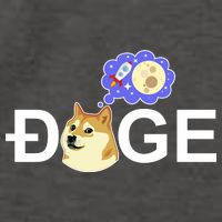 Funny Doge Meme Dogecoin Currency Vector Backpack