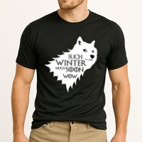 Funny Doge Such Winter Much Soon Performance Shirt