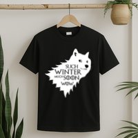 Funny Doge Such Winter Much Soon T-Shirt