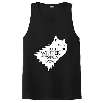 Funny Doge Such Winter Much Soon PosiCharge Competitor Tank