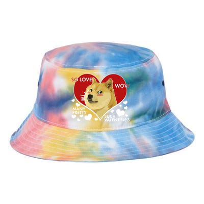 Funny Doge Valentine Meme Tie Dye Newport Bucket Hat