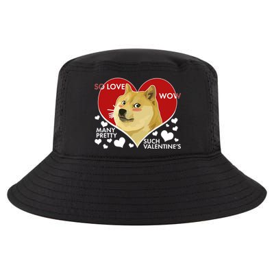 Funny Doge Valentine Meme Cool Comfort Performance Bucket Hat