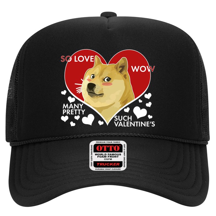 Funny Doge Valentine Meme Trucker Hat