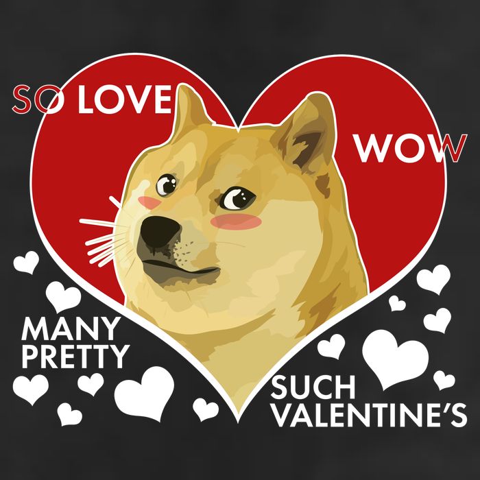 Funny Doge Valentine Meme Trucker Hat