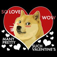 Funny Doge Valentine Meme Tank Top