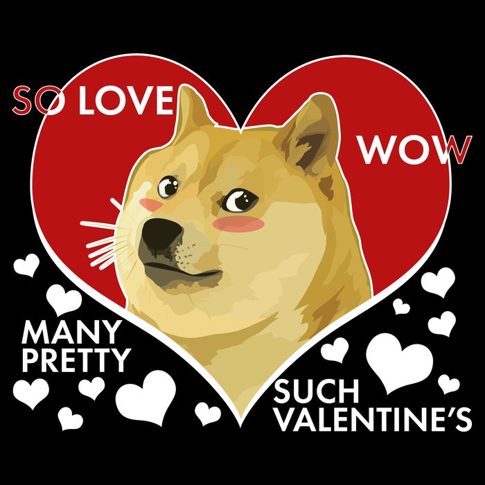 Funny Doge Valentine Meme Tank Top