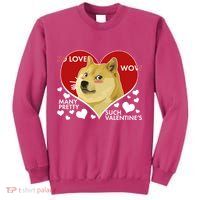 Funny Doge Valentine Meme Sweatshirt
