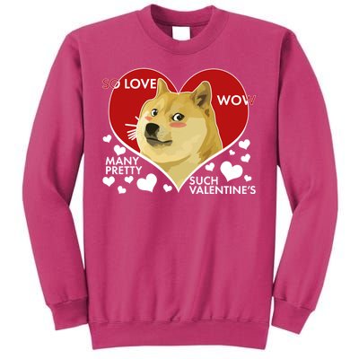 Funny Doge Valentine Meme Sweatshirt