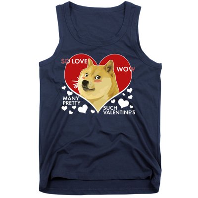 Funny Doge Valentine Meme Tank Top