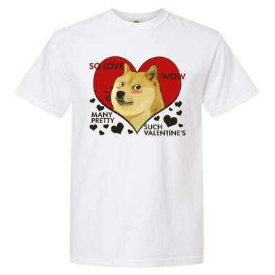 Funny Doge Valentine Meme Garment-Dyed Heavyweight T-Shirt